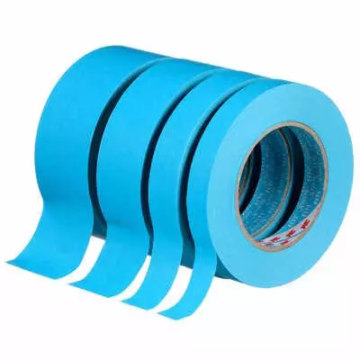 3m scotch 3434 masking tape in four sizes
